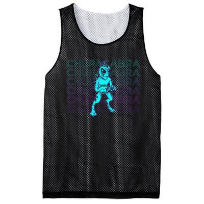 El Chupacabra Cryptid Cryptozoology Mesh Reversible Basketball Jersey Tank