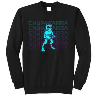 El Chupacabra Cryptid Cryptozoology Tall Sweatshirt