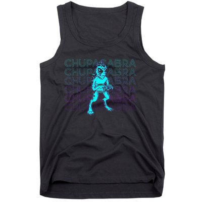 El Chupacabra Cryptid Cryptozoology Tank Top