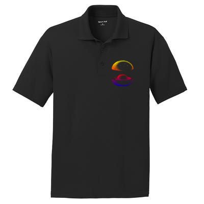 Earth Core Chart Cool Gift PosiCharge RacerMesh Polo