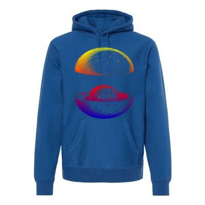 Earth Core Chart Cool Gift Premium Hoodie