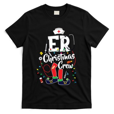 Er Christmas Crew Emergency Room Er Nurse T-Shirt