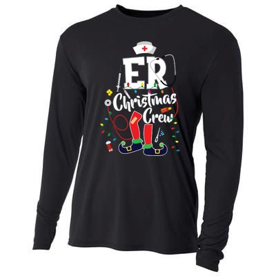 Er Christmas Crew Emergency Room Er Nurse Cooling Performance Long Sleeve Crew