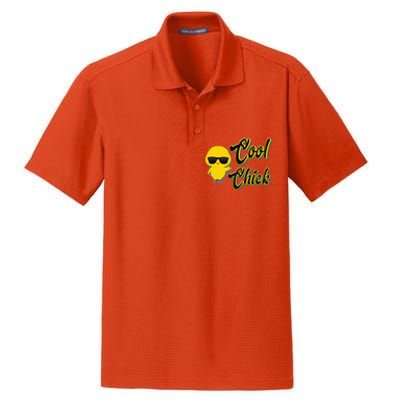 Easter Cool Chick For And Family Dry Zone Grid Polo