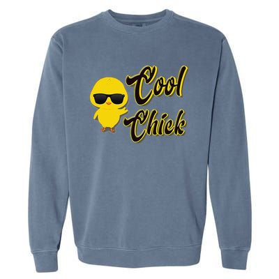 Easter Cool Chick For And Family Garment-Dyed Sweatshirt