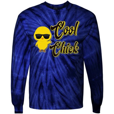 Easter Cool Chick For And Family Tie-Dye Long Sleeve Shirt