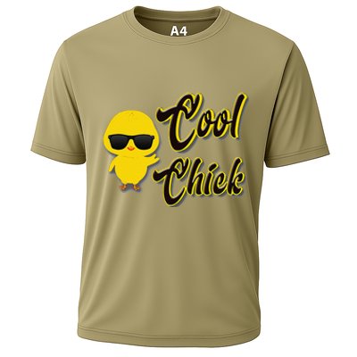 Easter Cool Chick For And Family Cooling Performance Crew T-Shirt