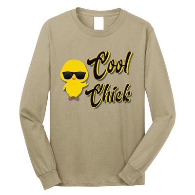 Easter Cool Chick For And Family Long Sleeve Shirt