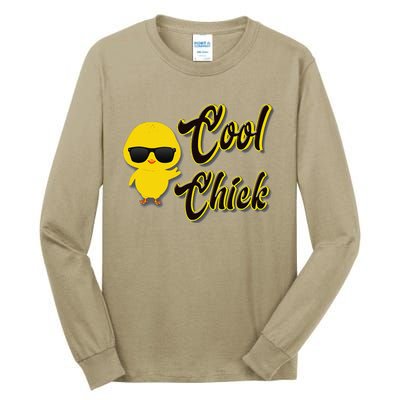 Easter Cool Chick For And Family Tall Long Sleeve T-Shirt