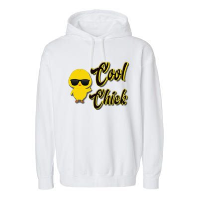 Easter Cool Chick For And Family Garment-Dyed Fleece Hoodie