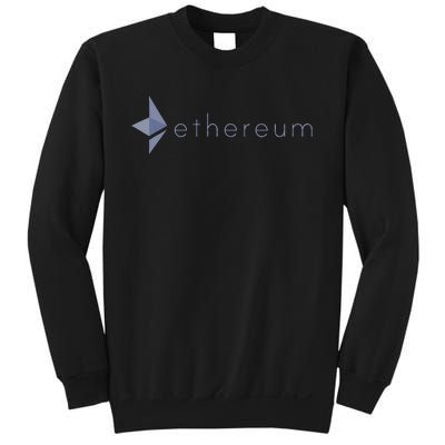 Ethereum Coin Crypto Eth Blockchain Cryptocurrency Sweatshirt