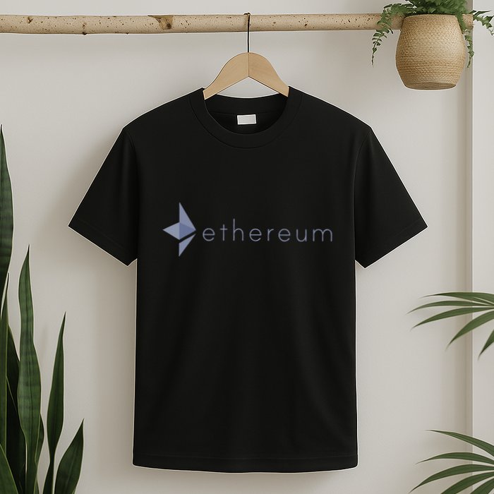 Ethereum Coin Crypto Eth Blockchain Cryptocurrency T-Shirt