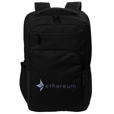 Ethereum Coin Crypto Eth Blockchain Cryptocurrency Impact Tech Backpack