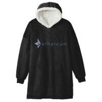 Ethereum Coin Crypto Eth Blockchain Cryptocurrency Hooded Wearable Blanket