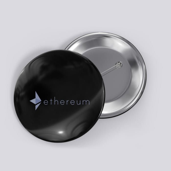 Ethereum Coin Crypto Eth Blockchain Cryptocurrency Button