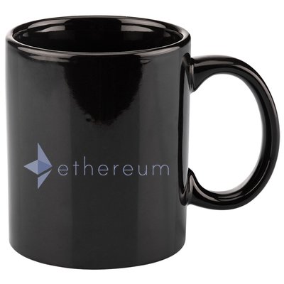 Ethereum Coin Crypto Eth Blockchain Cryptocurrency 11oz C Handle Ceramic Mug