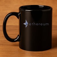 Ethereum Coin Crypto Eth Blockchain Cryptocurrency 11oz C Handle Ceramic Mug
