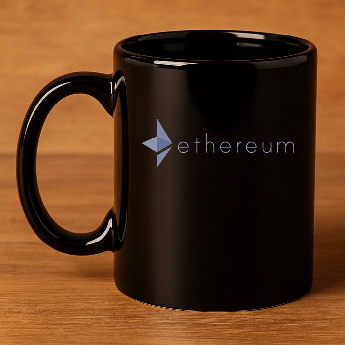Ethereum Coin Crypto Eth Blockchain Cryptocurrency 11oz C Handle Ceramic Mug