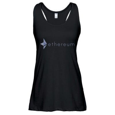 Ethereum Coin Crypto Eth Blockchain Cryptocurrency Ladies Essential Flowy Tank