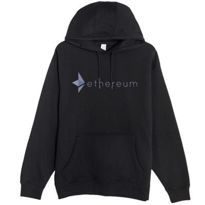 Ethereum Coin Crypto Eth Blockchain Cryptocurrency Premium Pullover Hoodie
