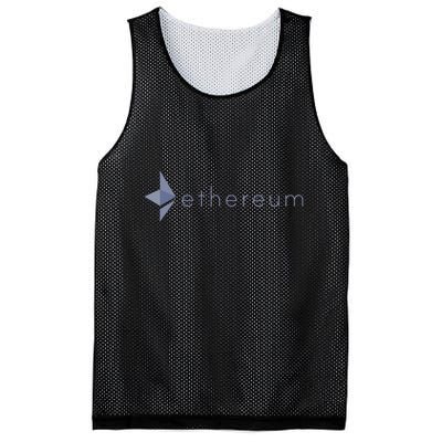 Ethereum Coin Crypto Eth Blockchain Cryptocurrency Mesh Reversible Basketball Jersey Tank
