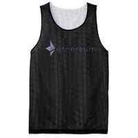 Ethereum Coin Crypto Eth Blockchain Cryptocurrency Mesh Reversible Basketball Jersey Tank