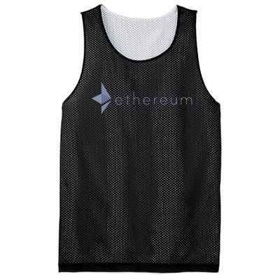 Ethereum Coin Crypto Eth Blockchain Cryptocurrency Mesh Reversible Basketball Jersey Tank