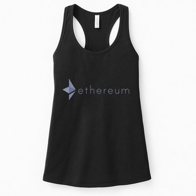 Ethereum Coin Crypto Eth Blockchain Cryptocurrency Womens Tank Top