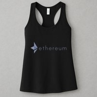 Ethereum Coin Crypto Eth Blockchain Cryptocurrency Womens Tank Top