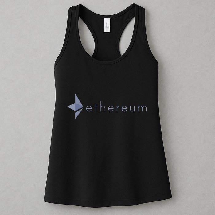 Ethereum Coin Crypto Eth Blockchain Cryptocurrency Womens Tank Top