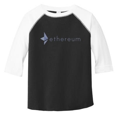 Ethereum Coin Crypto Eth Blockchain Cryptocurrency Toddler Fine Jersey T-Shirt
