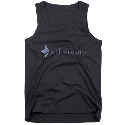 Ethereum Coin Crypto Eth Blockchain Cryptocurrency Tank Top