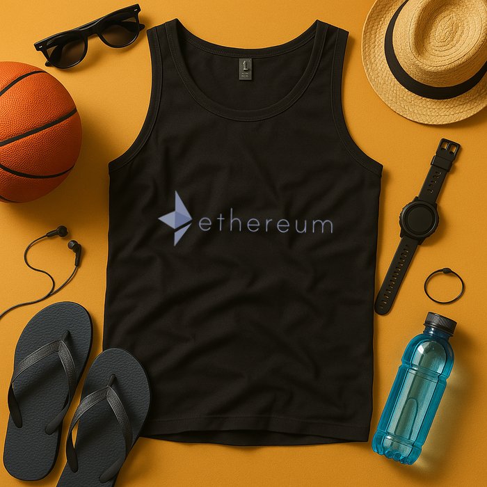 Ethereum Coin Crypto Eth Blockchain Cryptocurrency Tank Top