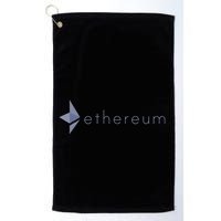 Ethereum Coin Crypto Eth Blockchain Cryptocurrency Golf Towel