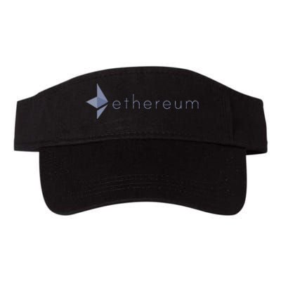 Ethereum Coin Crypto Eth Blockchain Cryptocurrency Valucap Bio-Washed Visor