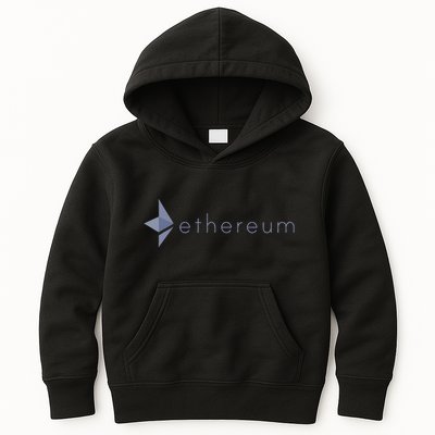 Ethereum Coin Crypto Eth Blockchain Cryptocurrency Kids Hoodie