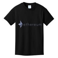 Ethereum Coin Crypto Eth Blockchain Cryptocurrency Kids T-Shirt