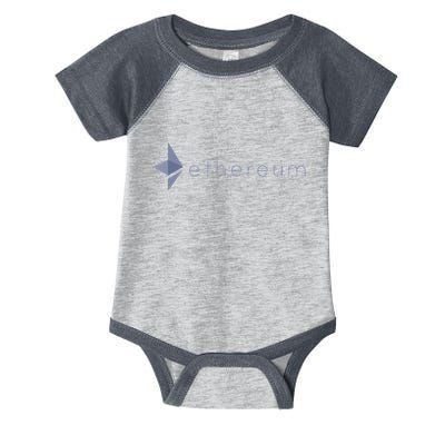 Ethereum Coin Crypto Eth Blockchain Cryptocurrency Infant Baby Jersey Bodysuit