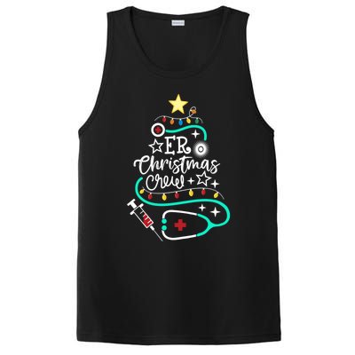 Er Christmas Crew Emergency Room Nurse Er Techs Secretary Cool Gift PosiCharge Competitor Tank