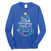 Er Christmas Crew Emergency Room Nurse Er Techs Secretary Cool Gift Long Sleeve Shirt