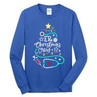 Er Christmas Crew Emergency Room Nurse Er Techs Secretary Cool Gift Tall Long Sleeve T-Shirt