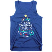 Er Christmas Crew Emergency Room Nurse Er Techs Secretary Cool Gift Tank Top