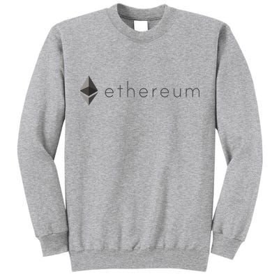 Ethereum Coin Cryptocurrency Tall Sweatshirt