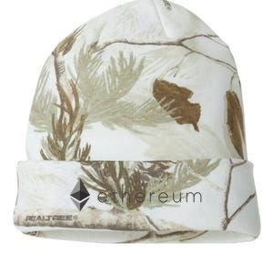 Ethereum Coin Cryptocurrency Kati Licensed 12" Camo Beanie