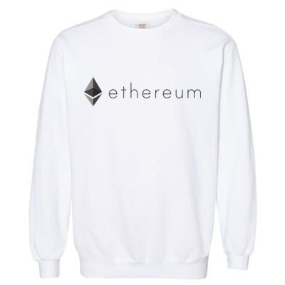 Ethereum Coin Cryptocurrency Garment-Dyed Sweatshirt