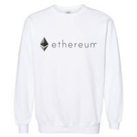 Ethereum Coin Cryptocurrency Garment-Dyed Sweatshirt