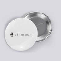 Ethereum Coin Cryptocurrency Button