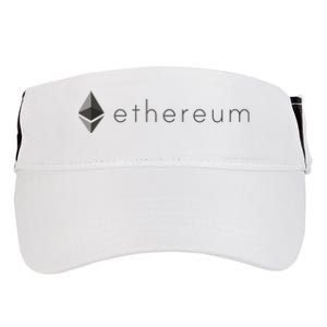 Ethereum Coin Cryptocurrency Adult Drive Performance Visor