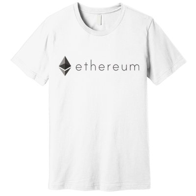 Ethereum Coin Cryptocurrency Premium T-Shirt