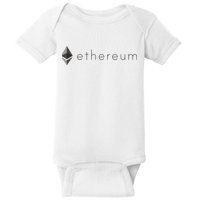Ethereum Coin Cryptocurrency Baby Bodysuit